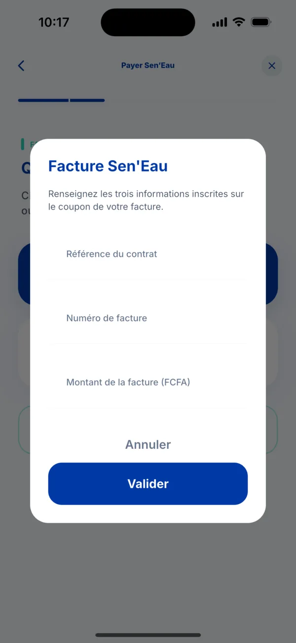 Les trois informations du coupon