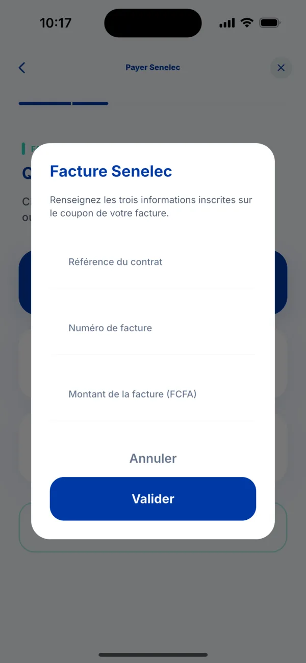 Les trois informations du coupon